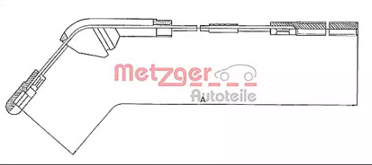 Трос METZGER 11.5941