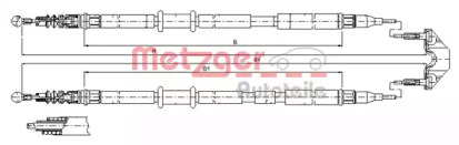 Трос METZGER 11.5953