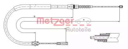 Трос METZGER 11.6026