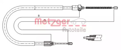 Трос METZGER 11.6583