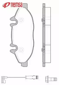 Комплект тормозных колодок METZGER 1109.02