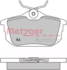 Комплект тормозных колодок METZGER 1170118