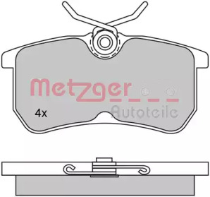 Комплект тормозных колодок METZGER 1170025