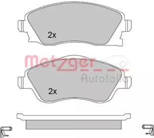 Комплект тормозных колодок METZGER 1170047