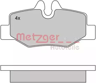 Комплект тормозных колодок METZGER 1170081