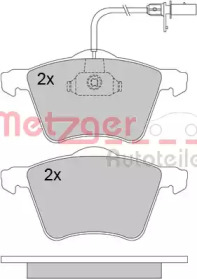 Комплект тормозных колодок METZGER 1170104