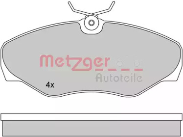 Комплект тормозных колодок METZGER 1170110