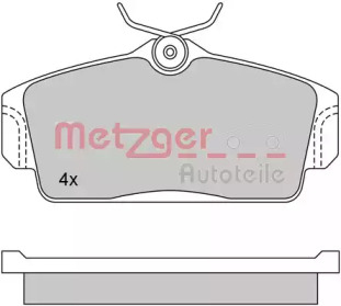 Комплект тормозных колодок METZGER 1170125