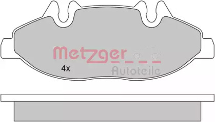 Комплект тормозных колодок METZGER 1170145