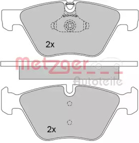 Комплект тормозных колодок METZGER 1170203