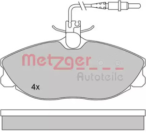 Комплект тормозных колодок METZGER 1170253