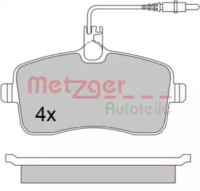 Комплект тормозных колодок METZGER 1170283