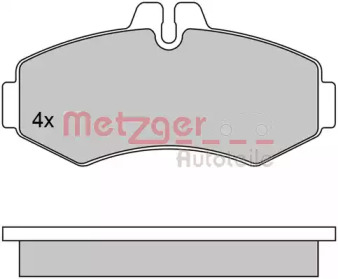 Комплект тормозных колодок METZGER 1170303