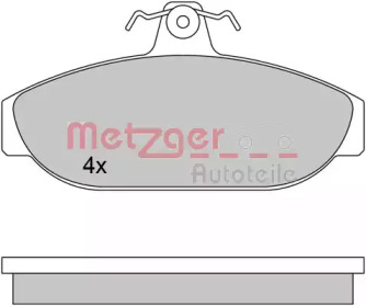 Комплект тормозных колодок METZGER 1170315