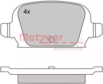 Комплект тормозных колодок METZGER 1170324