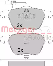 Комплект тормозных колодок METZGER 1170342