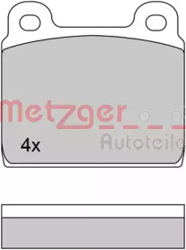 Комплект тормозных колодок METZGER 1170370