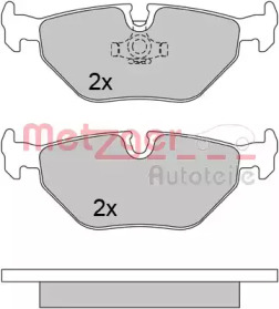 Комплект тормозных колодок METZGER 1170371