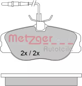 Комплект тормозных колодок METZGER 1170386