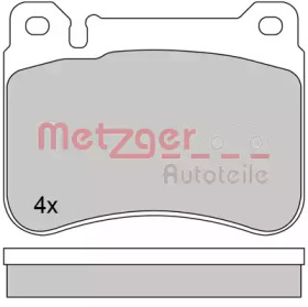 Комплект тормозных колодок METZGER 1170407