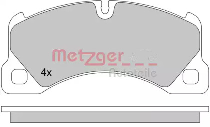 Комплект тормозных колодок METZGER 1170445