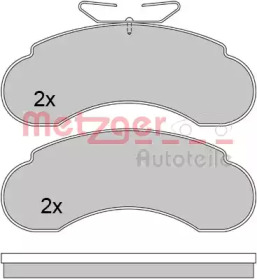 Комплект тормозных колодок METZGER 1170485