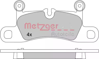 Комплект тормозных колодок METZGER 1170523