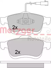 Комплект тормозных колодок METZGER 1170542