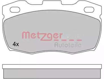 Комплект тормозных колодок METZGER 1170573