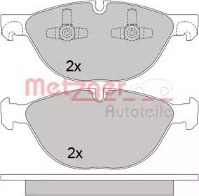 Комплект тормозных колодок METZGER 1170592