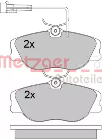 Комплект тормозных колодок METZGER 1170602