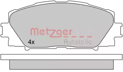 Комплект тормозных колодок METZGER 1170618