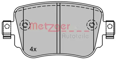 Комплект тормозных колодок METZGER 1170792