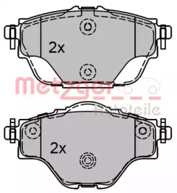 Комплект тормозных колодок METZGER 1170794