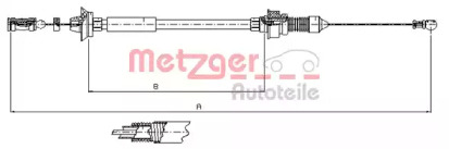 Трос METZGER 1173.7