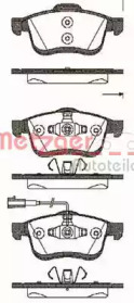 Комплект тормозных колодок METZGER 1183.01