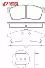 Комплект тормозных колодок METZGER 1199.00