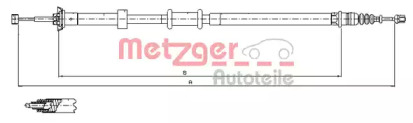 Трос METZGER 12.0726