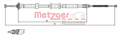 Трос METZGER 12.0764