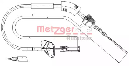 Трос METZGER 12.7202