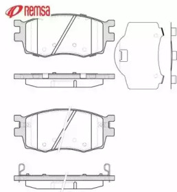 Комплект тормозных колодок METZGER 1208.02