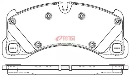 Комплект тормозных колодок METZGER 1345.00