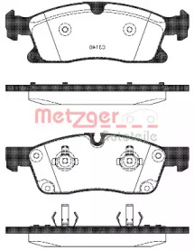 Комплект тормозных колодок METZGER 1170785