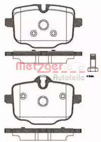 Комплект тормозных колодок METZGER 1433.00