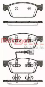 Комплект тормозных колодок METZGER 1440.01