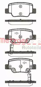Комплект тормозных колодок METZGER 1452.02