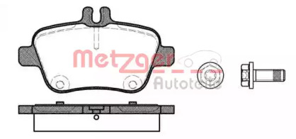 Комплект тормозных колодок METZGER 1477.00