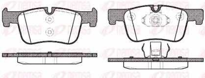 Комплект тормозных колодок METZGER 1478.00