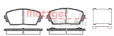 Комплект тормозных колодок METZGER 1481.02