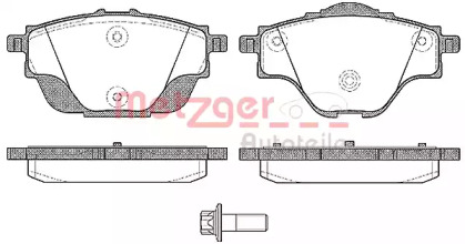 Комплект тормозных колодок METZGER 1557.00